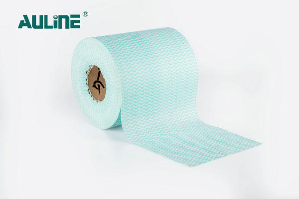 Tabby Printed Series of Spunlace Nonwoven Green