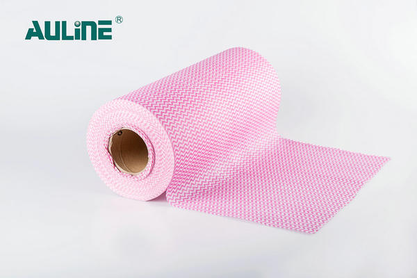 Tabby Printed Series of Spunlace Nonwoven Pink